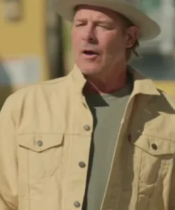 Rock The Block S06 Ty Pennington Cream Denim Jacket