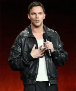 Superman 2025 Nicholas Hoult Black Jacket