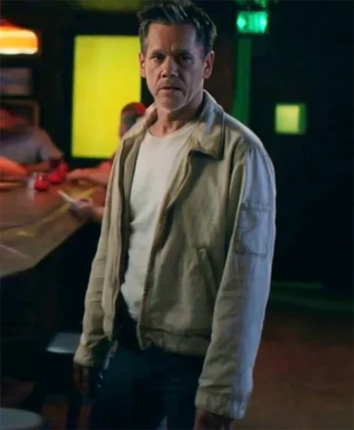 The Bondsman S01 Kevin Bacon OFF-White Cotton Jacket