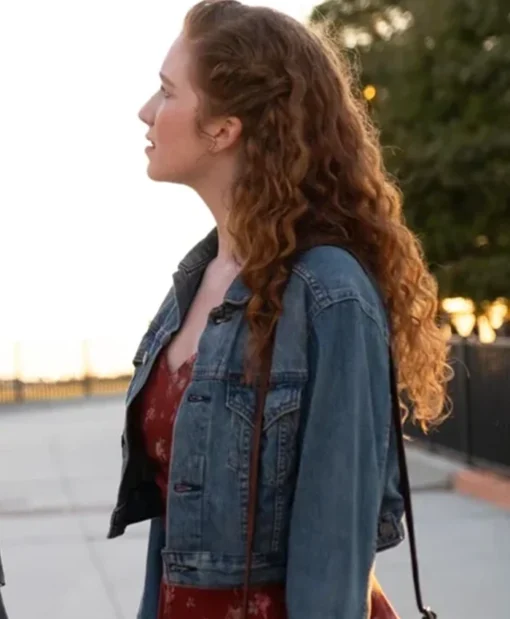 The Life of Chuck 2025 Annalise Basso Denim Jacket