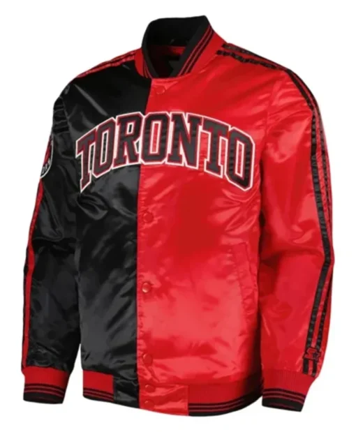 Toronto Raptors Color Block Varsity Jacket