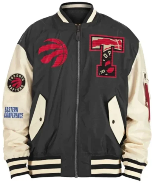 Toronto Raptors New Era Vintage Bomber Jacket