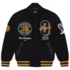 Toronto Raptors OVO Black Varsity Jacket