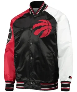 Toronto Raptors Reliever Raglan Varsity Jacket