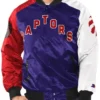 Toronto Raptors Tricolor Remix Varsity Jacket