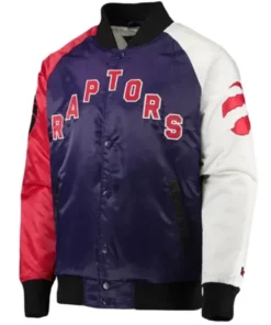 Toronto Raptors Tricolor Varsity Jacket