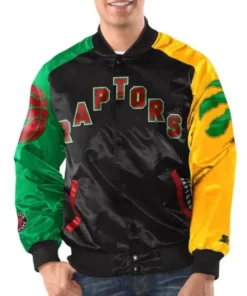 Toronto Raptors Ty Mopkins Varsity Jacket