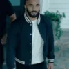 Tyler Lepley Tyler Perry’s Duplicity Black Varsity Jacket