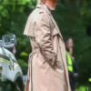 Wake Up Dead Man 2025 Daniel Craig Beige Coat