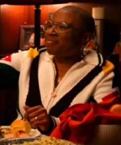 9-1-1 S08 Aisha Hinds Rib-Knit Jacket