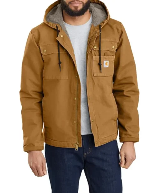 90 Day Fiance S11 Juan Hooded Brown Jacket