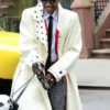 A$AP Rocky NYC 2025 Trench White Coat
