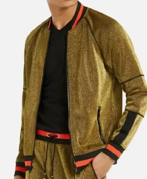 Abbott Elementary S 04 Rib-Knit Track Jacket