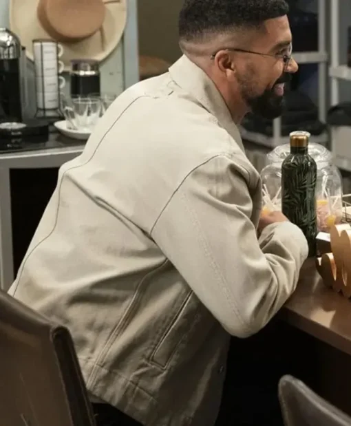 Abbott Elementary S04 Beige Matthew Law Jacket