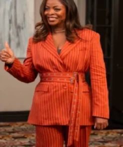 Abbott Elementary S04 Janelle James Orange Suit