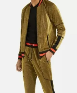 Abbott Elementary S04 Track Rib-Knit Jacket