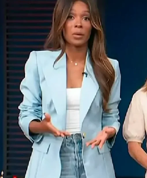 Access Hollywood 2025 Zuri Hall Blue Blazer