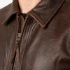 Adventure Bound Brown Leather Jacket Men