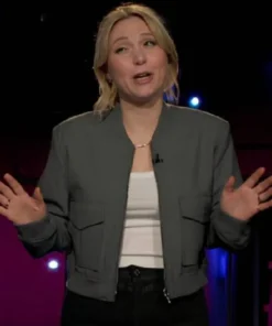 After Midnight Taylor Tomlinson Bomber Jacket