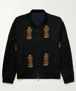 All American S07 Bre-Z Floral Embroidered Jacket