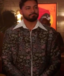 All American S07 Michael Evans Behling Floral Jacket