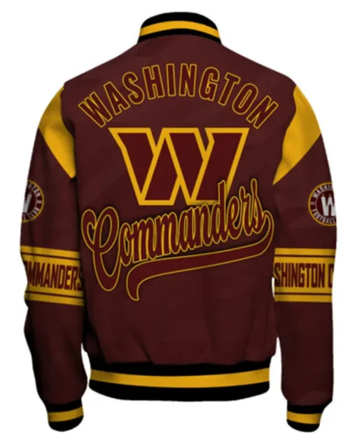American Football Washington Commanders Varsity Jacket
