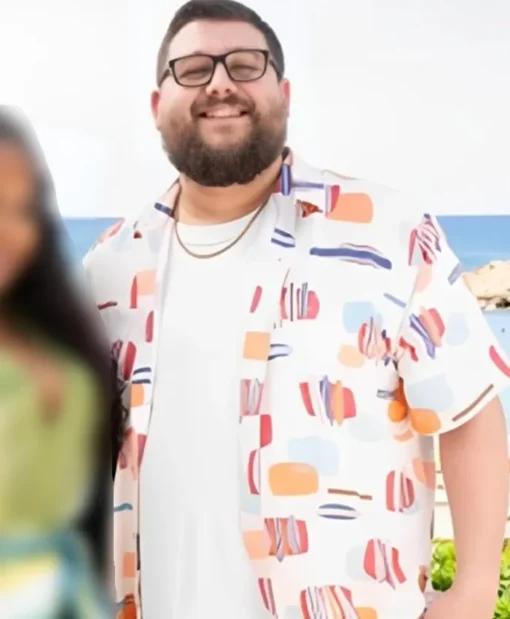 American Idol S23 Che Button-Down Printed Shirt