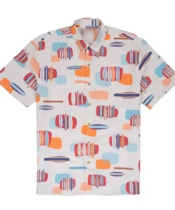 American Idol S23 Che Printed Button-Down Shirt