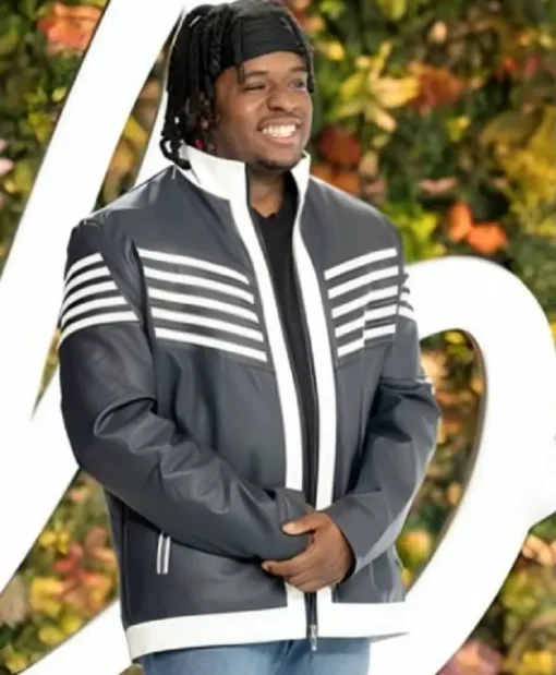 American Idol S23 Desmond Roberts Leather Jacket