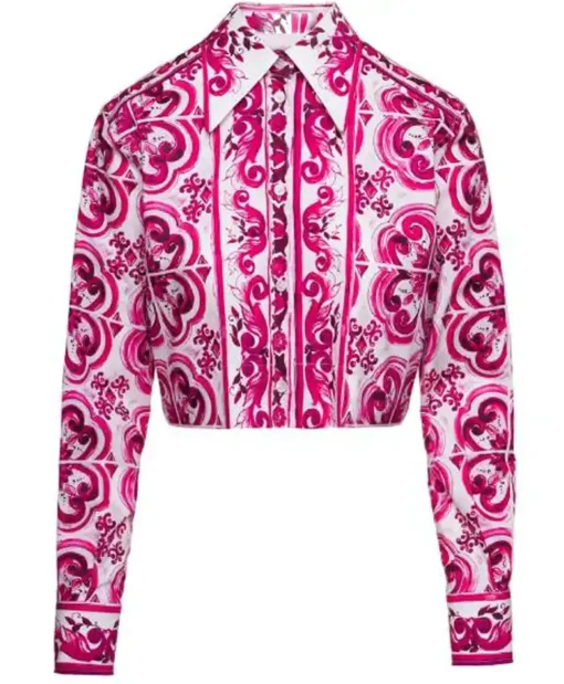 Below Deck Down Under S03 Print White And Pink Shirt