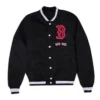 Boston Red Sox Logo Select Black Varsity Jacket