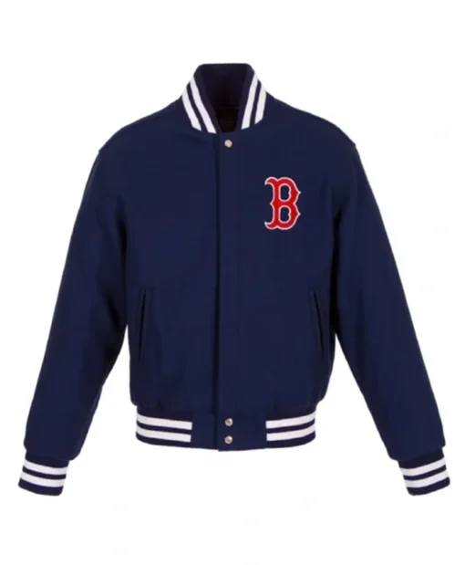 Boston Red Sox Navy Blue Varsity Jacket