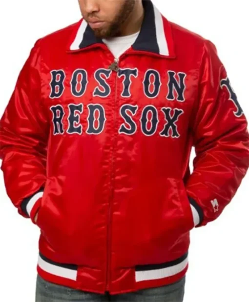 Boston Red Sox Red Bomber Jacket