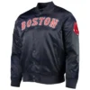 Boston Red Sox Wordmark Black Varsity Jacket