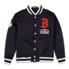 Boston Red Sox World Series Logo Select Black Varsity Jacket