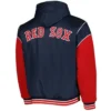 Buy Now Boston Red Sox Navy And Red Varsity Hooded Jacket For Men And Women