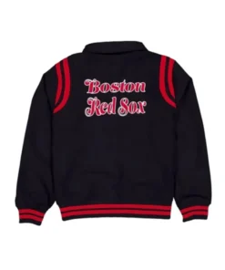 Buy Now Boston Red Sox Sport Night Teddy Black Varsity Jacket For Men And Women