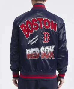 Buy Now Boston Red Sox Turn It Up M Classic Rib Varsity Jacket For Men And Women