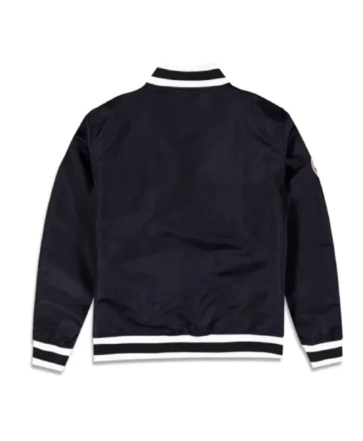 Buy Now Boston Red Sox World Series Logo Select Black Varsity Jacket For Men And Women