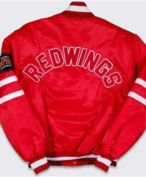 Buy Now Detroit Red Wings 80s Campbell Red Varsity Jacket For Men And Women