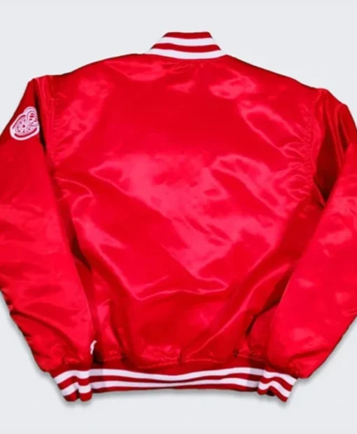 Buy Now Detroit Red Wings 80s Red Letterman Varsity Jacket For Men And Women