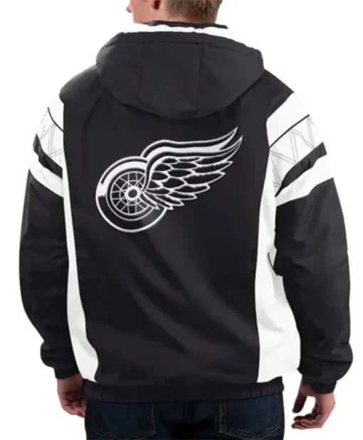 Buy Now Detroit Red Wings Home Team Half-Zip Hooded Jacket For Men And Women