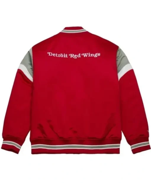 Buy Now Detroit Red Wings Red Heavyweight Varsity Jacket For Men And Women