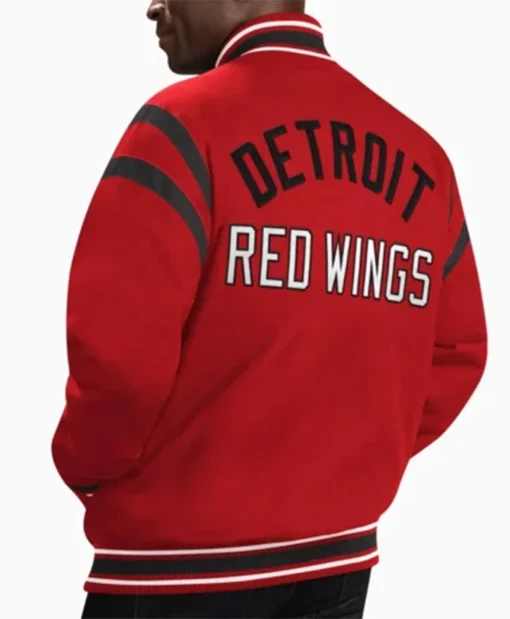 Buy Now Detroit Red Wings Tailback Red Letterman Varsity Jacket For Men And Women