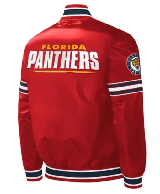 Buy Now Florida Panthers Slider Red Varsity Jacket For Men And Women