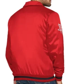 Buy Now Houston Rockets Stitch Applique Red Varsity Jacket For Men And Women