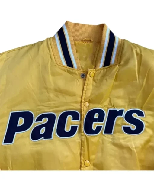 Buy Now Indiana Pacers 90’s Yellow Varsity Jacket For Men And Women