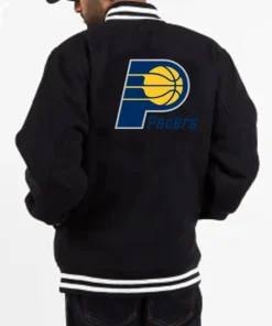 Buy Now Indiana Pacers Black Bomber Jacket For Men And Women
