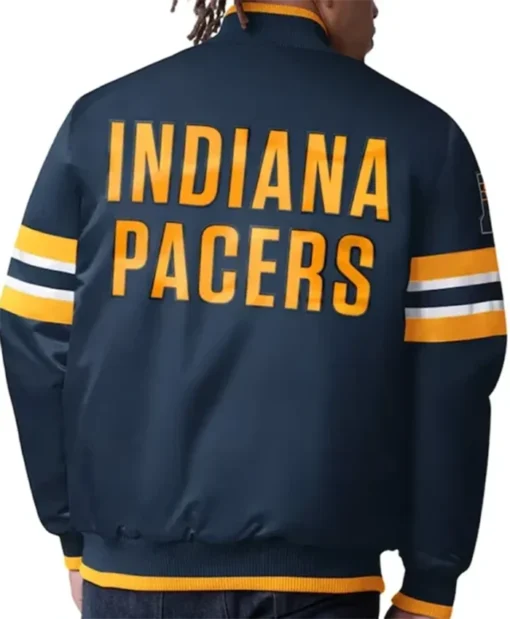 Buy Now Indiana Pacers Scout I Navy Blue Varsity Jacket For Men And Women