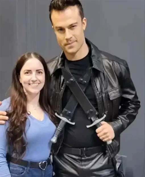 Buy Now Joel Cederberg TV-Series The Black Dagger Brotherhood 2025 Tohrment Black Leather Jacket For Unisex